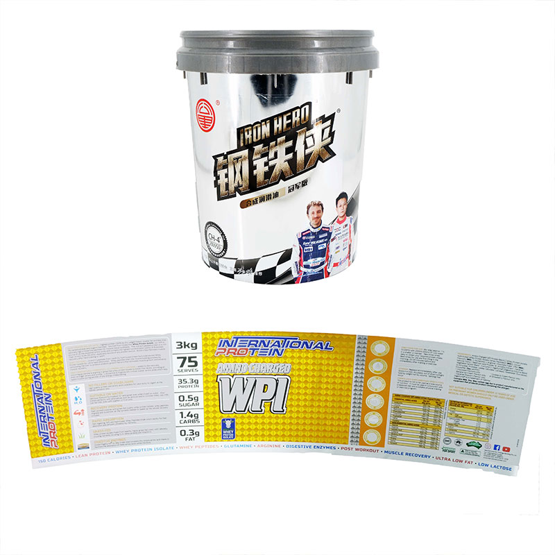 Cetakan Injeksi Ember Lacquer Dalam Label Cetakan