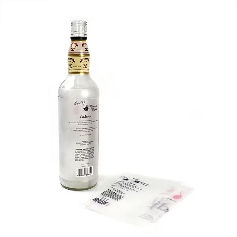 Label Penyusutan Panas PET untuk Botol Kaca
