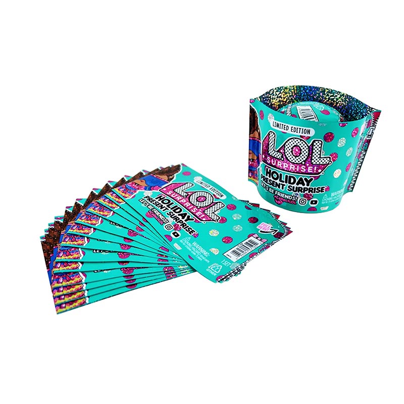 Label Penyusutan Panas PET untuk Telur Mainan